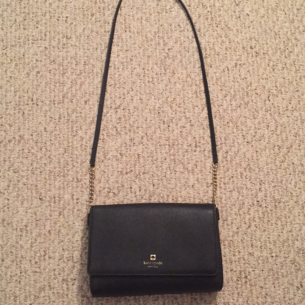 Kate Spade Charlotte Street Alek Black Crossbody